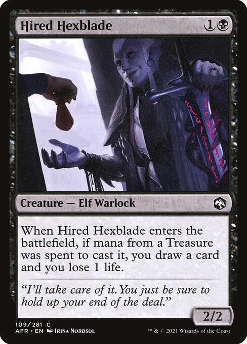Hired Hexblade [Adventures in the Forgotten Realms - 109]