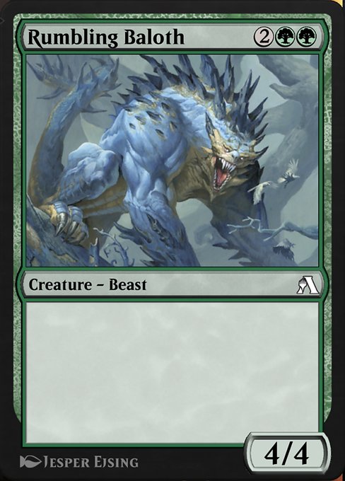Rumbling Baloth [Arena Beginner Set - 103]