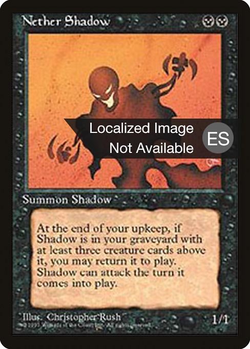 Nether Shadow [Fourth Edition Foreign Black Border - 149]