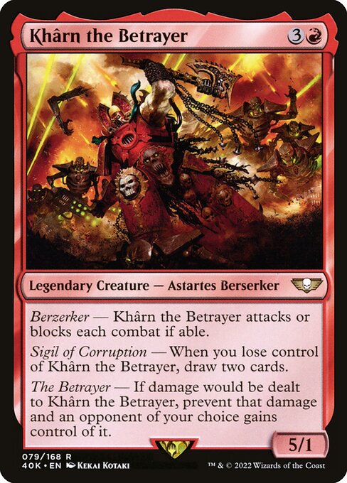 Khârn the Betrayer [Warhammer 40,000 Commander - 79]
