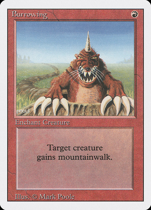 Burrowing [Revised Edition - 140]