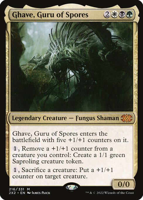 Ghave, Guru of Spores [Double Masters 2022 - 216]