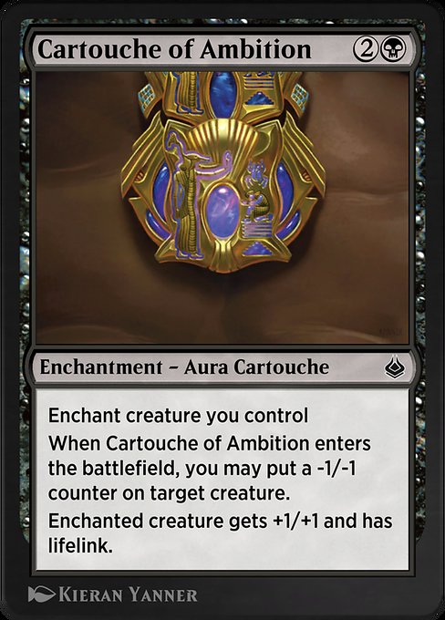 Cartouche of Ambition [Amonkhet Remastered - 97]