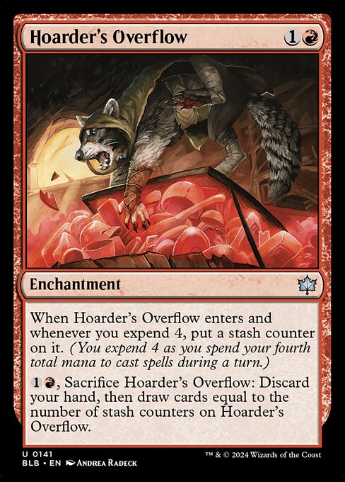 Hoarder's Overflow [Bloomburrow - 141]