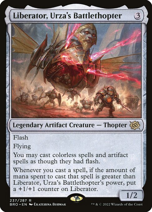 Liberator, Urza's Battlethopter [The Brothers' War - 237]