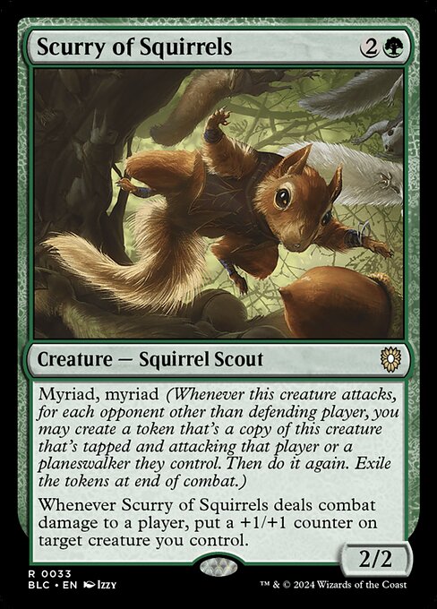 Scurry of Squirrels [Bloomburrow Commander - 33]