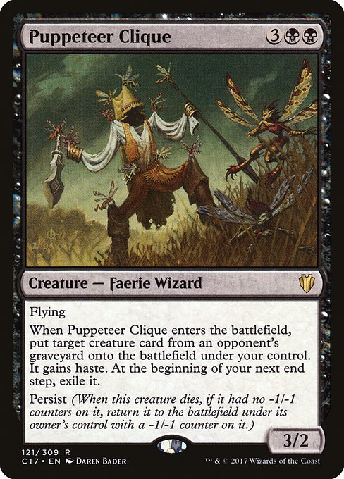 Puppeteer Clique [Commander 2017 - 121]