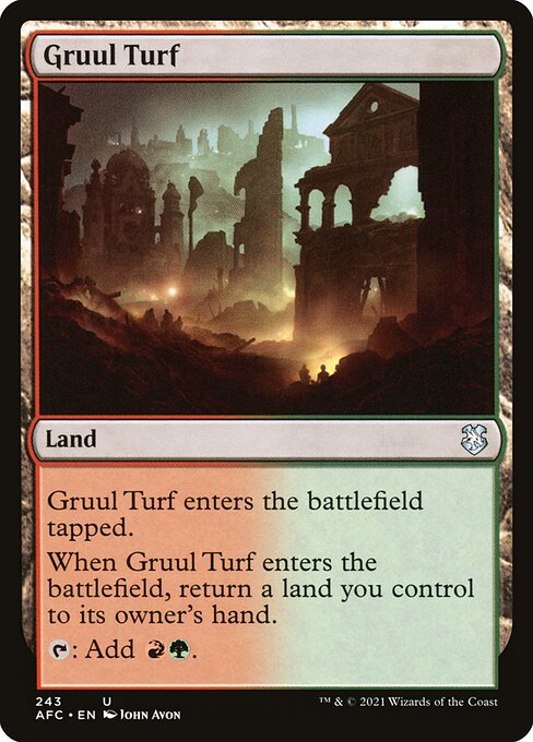Gruul Turf [Forgotten Realms Commander - 243]