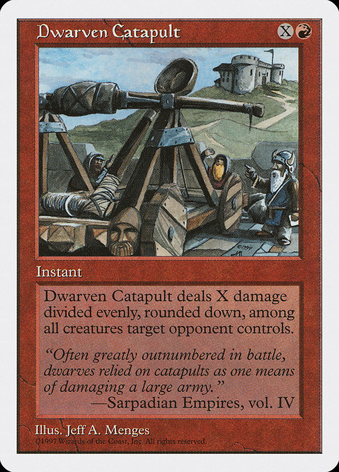 Dwarven Catapult [Fifth Edition - 220]