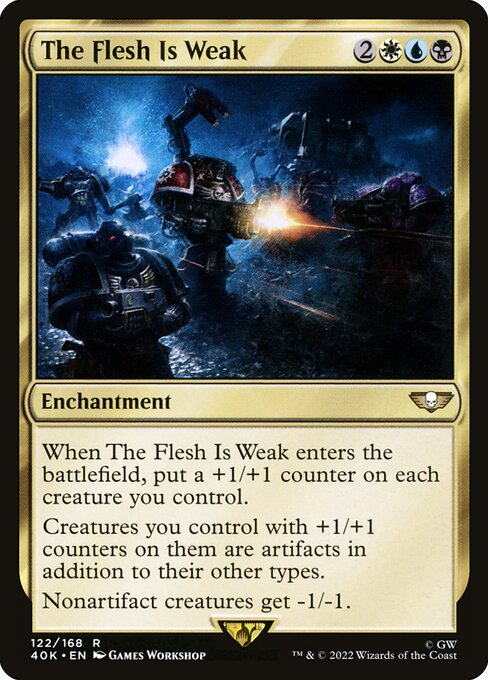 The Flesh Is Weak [Warhammer 40,000 Commander - 122]
