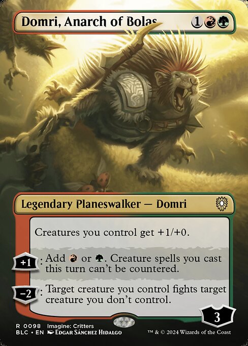 Domri, Anarch of Bolas [Bloomburrow Commander - 98]