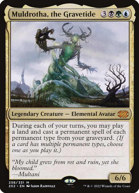 Muldrotha, the Gravetide [Double Masters 2022 - 258]