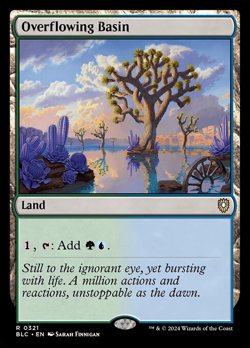 Overflowing Basin [Bloomburrow Commander - 321]