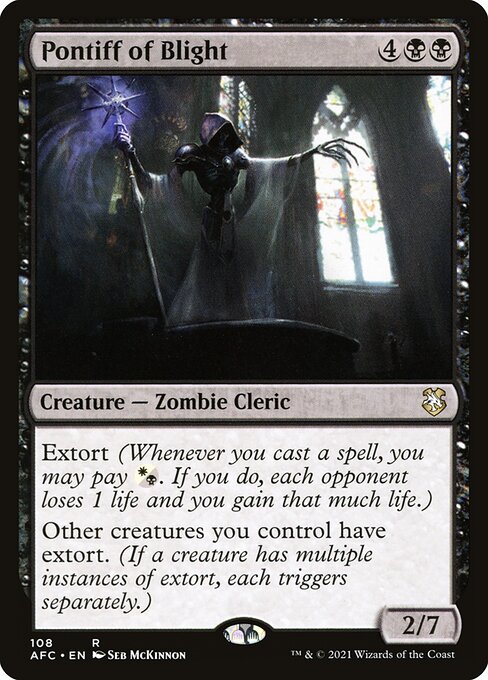 Pontiff of Blight [Forgotten Realms Commander - 108]