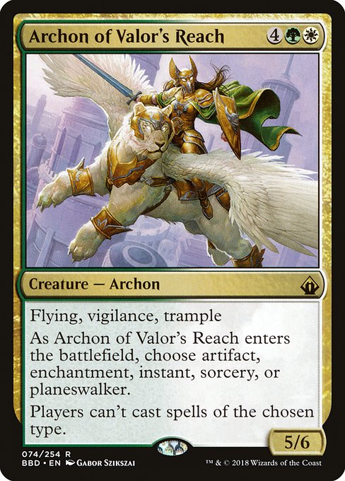 Archon of Valor's Reach [Battlebond - 74]
