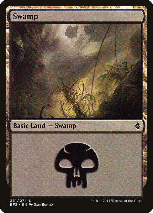 Swamp [Battle for Zendikar - 261a]