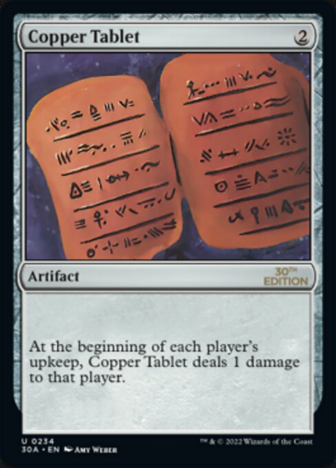 Copper Tablet [30th Anniversary Edition - 234]