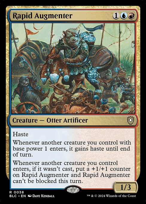 Rapid Augmenter [Bloomburrow Commander - 38]