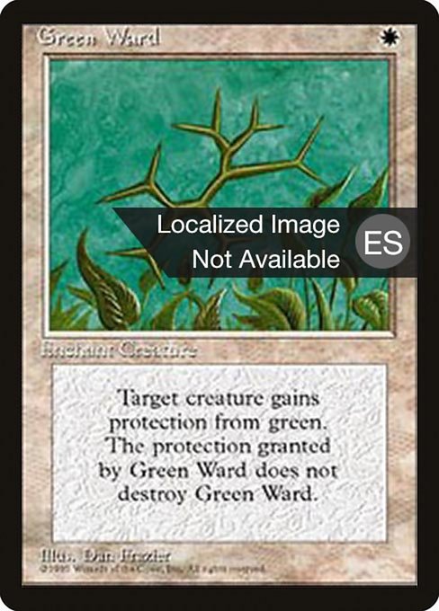 Green Ward [Fourth Edition Foreign Black Border - 27]