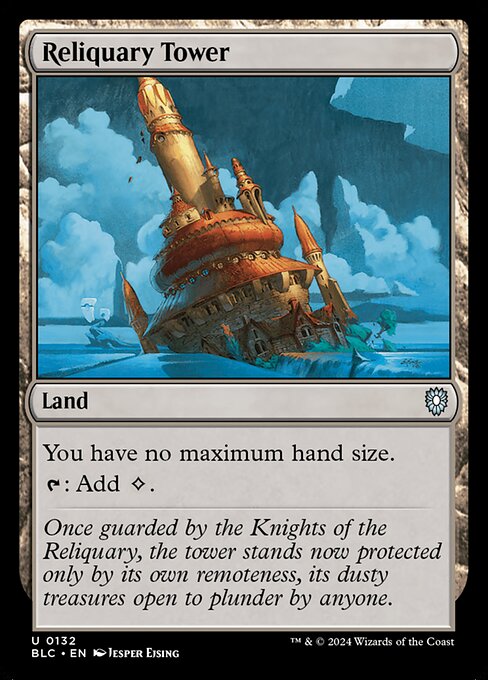 Reliquary Tower [Bloomburrow Commander - 132]