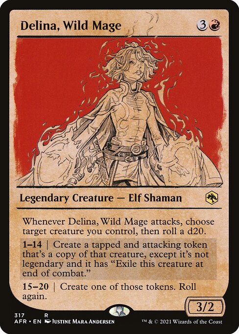 Delina, Wild Mage [Adventures in the Forgotten Realms - 317]