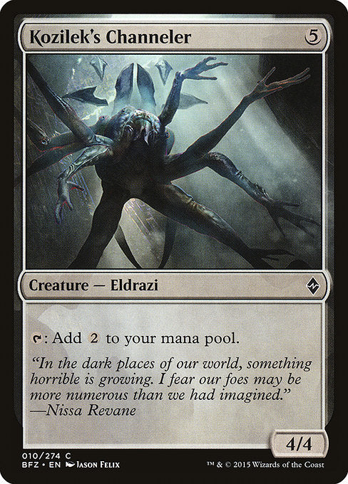 Kozilek's Channeler [Battle for Zendikar - 10]
