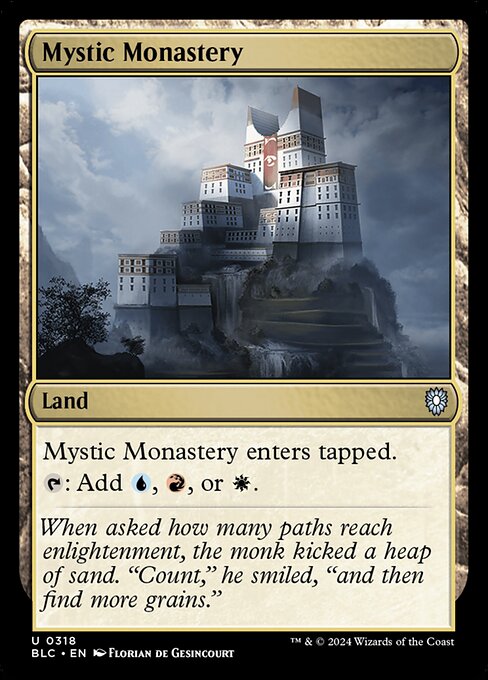 Mystic Monastery [Bloomburrow Commander - 318]