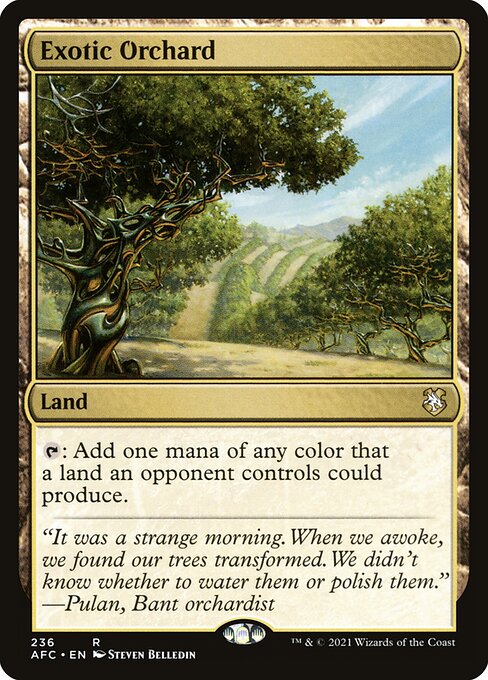 Exotic Orchard [Forgotten Realms Commander - 236]