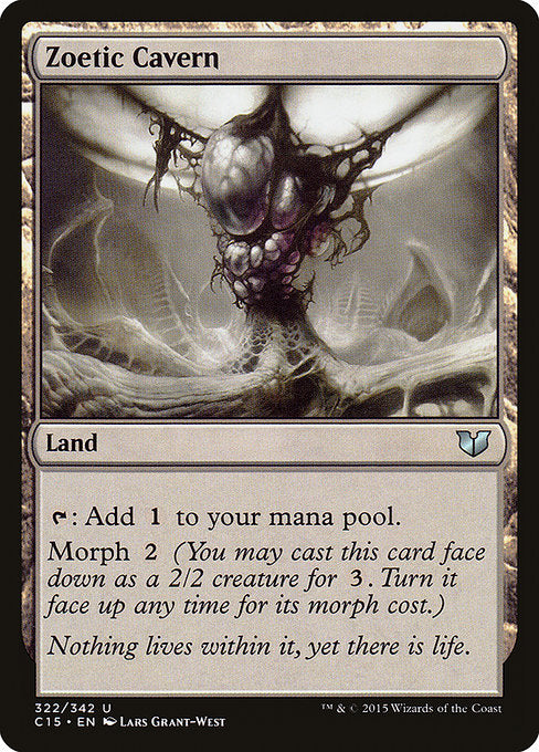 Zoetic Cavern [Commander 2015 - 322]