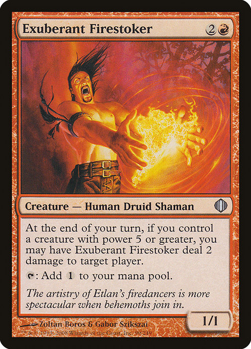 Exuberant Firestoker [Shards of Alara - 99]