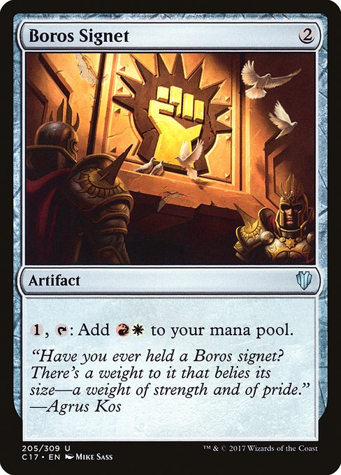 Boros Signet [Commander 2017 - 205]