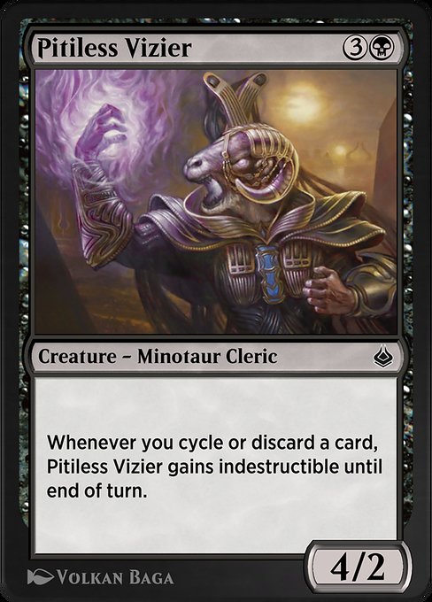 Pitiless Vizier [Amonkhet Remastered - 119]