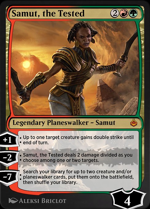 Samut, the Tested [Amonkhet Remastered - 257]