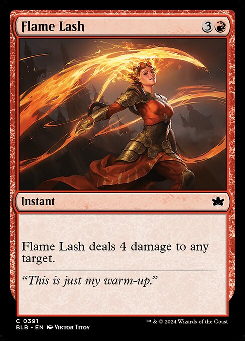 Flame Lash [Bloomburrow - 391]