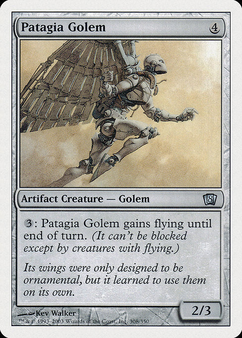 Patagia Golem [Eighth Edition - 308]