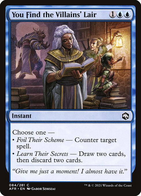 You Find the Villains' Lair [Adventures in the Forgotten Realms - 84]