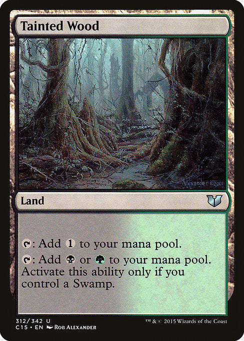 Tainted Wood [Commander 2015 - 312]