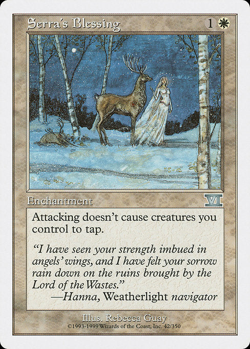 Serra's Blessing [Classic Sixth Edition - 42]