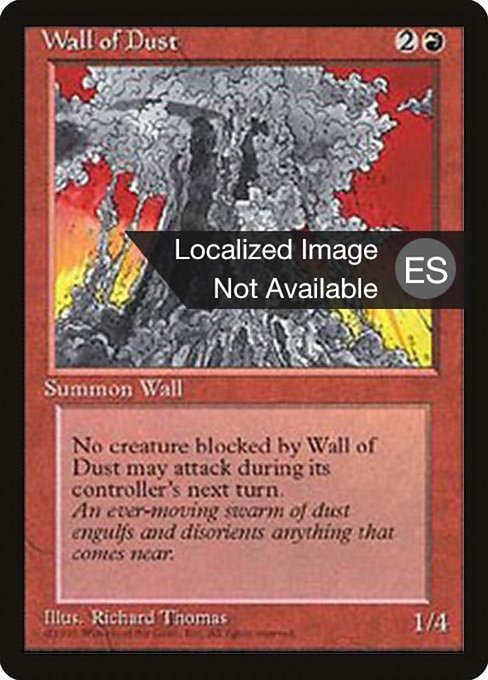 Wall of Dust [Fourth Edition Foreign Black Border - 229]