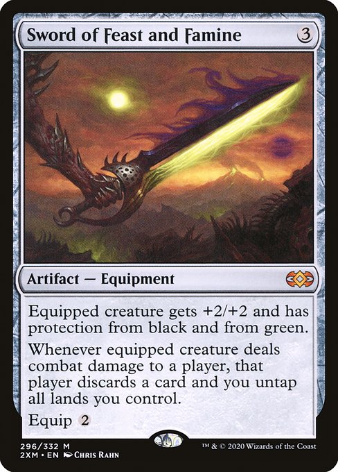 Sword of Feast and Famine [Double Masters - 296]