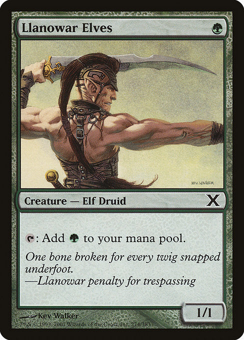 Llanowar Elves [Tenth Edition - 274]