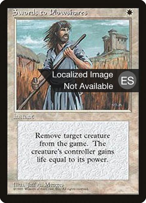Swords to Plowshares [Fourth Edition Foreign Black Border - 52]