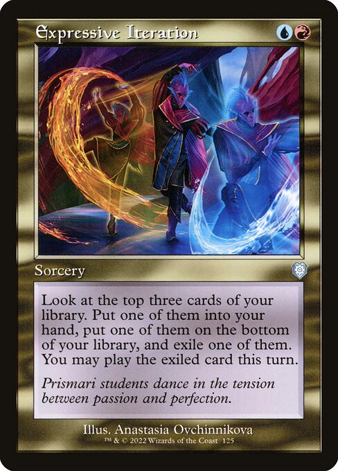 Expressive Iteration [The Brothers' War Commander - 125]