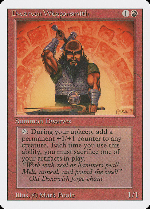 Dwarven Weaponsmith [Revised Edition - 145]