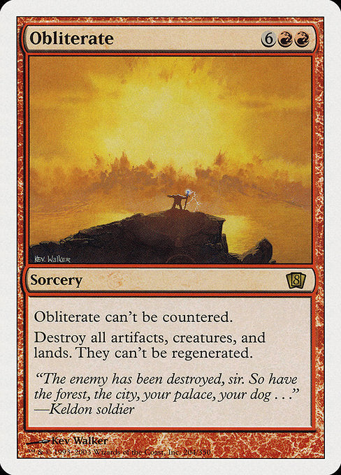 Obliterate [Eighth Edition - 204]