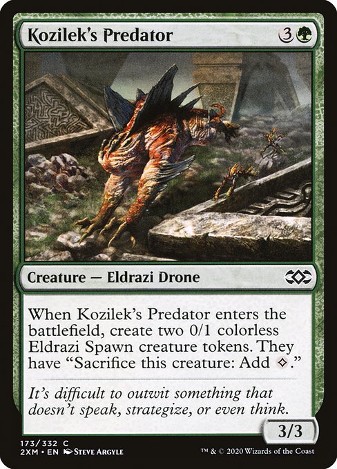 Kozilek's Predator [Double Masters - 173]