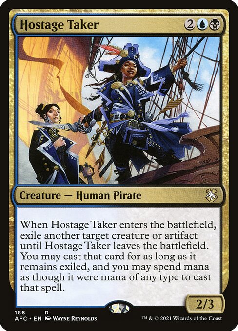 Hostage Taker [Forgotten Realms Commander - 186]