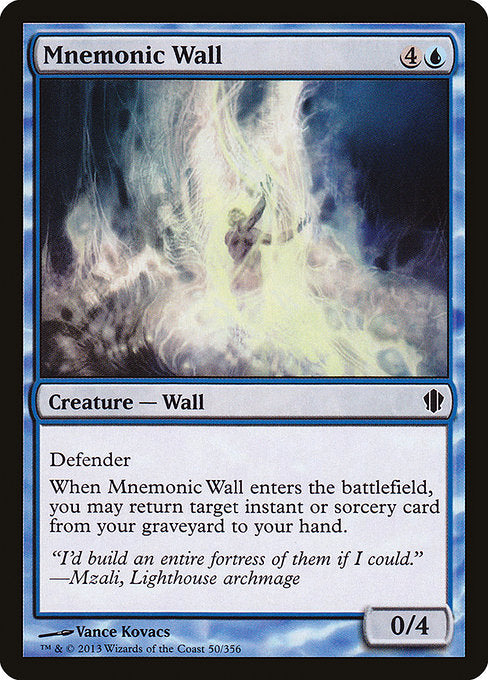 Mnemonic Wall [Commander 2013 - 50]