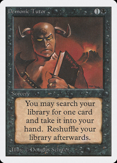 Demonic Tutor [Unlimited Edition - 105]