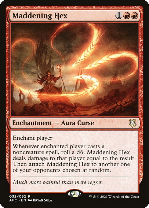 Maddening Hex [Forgotten Realms Commander - 32]